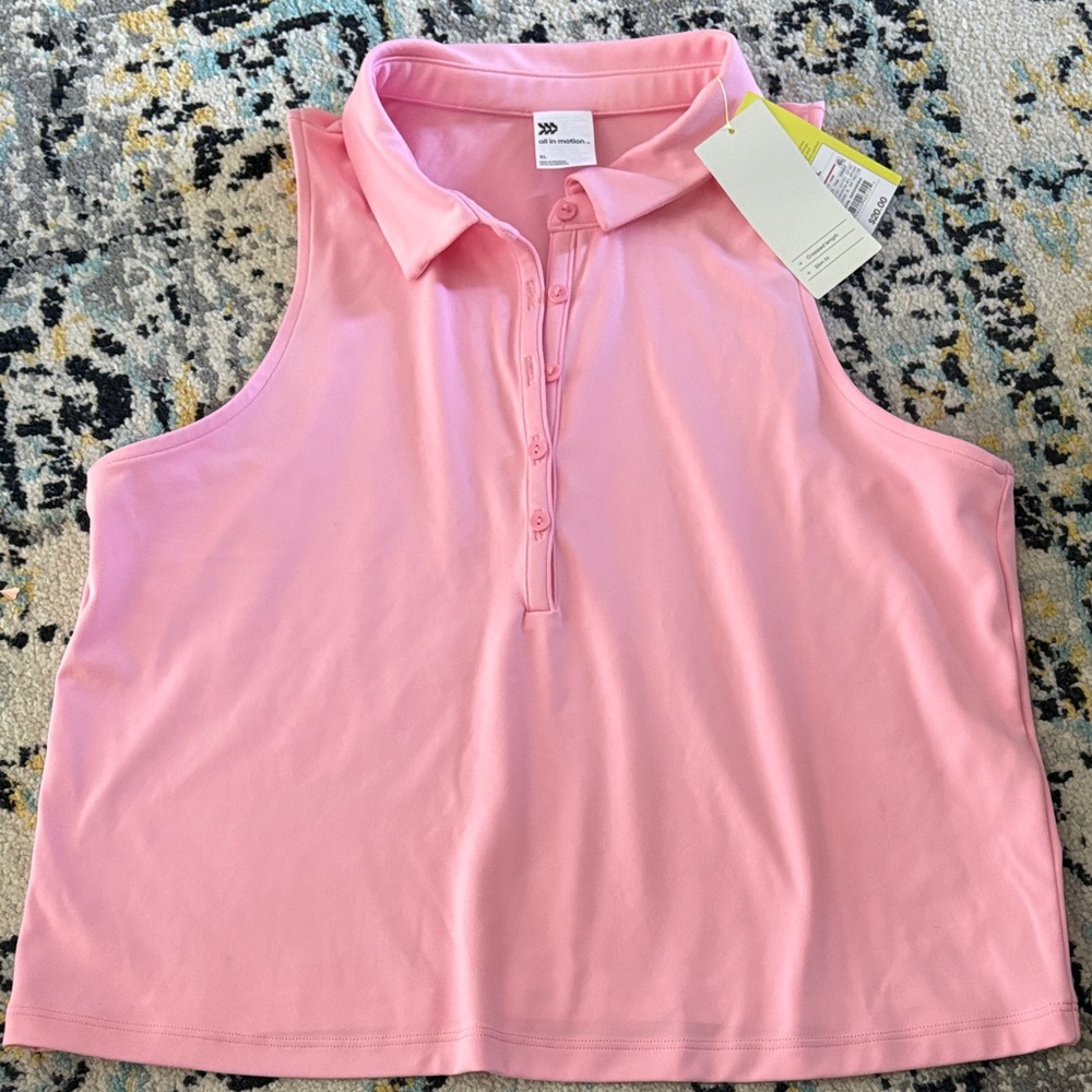 All in Motion Pink Tank Top